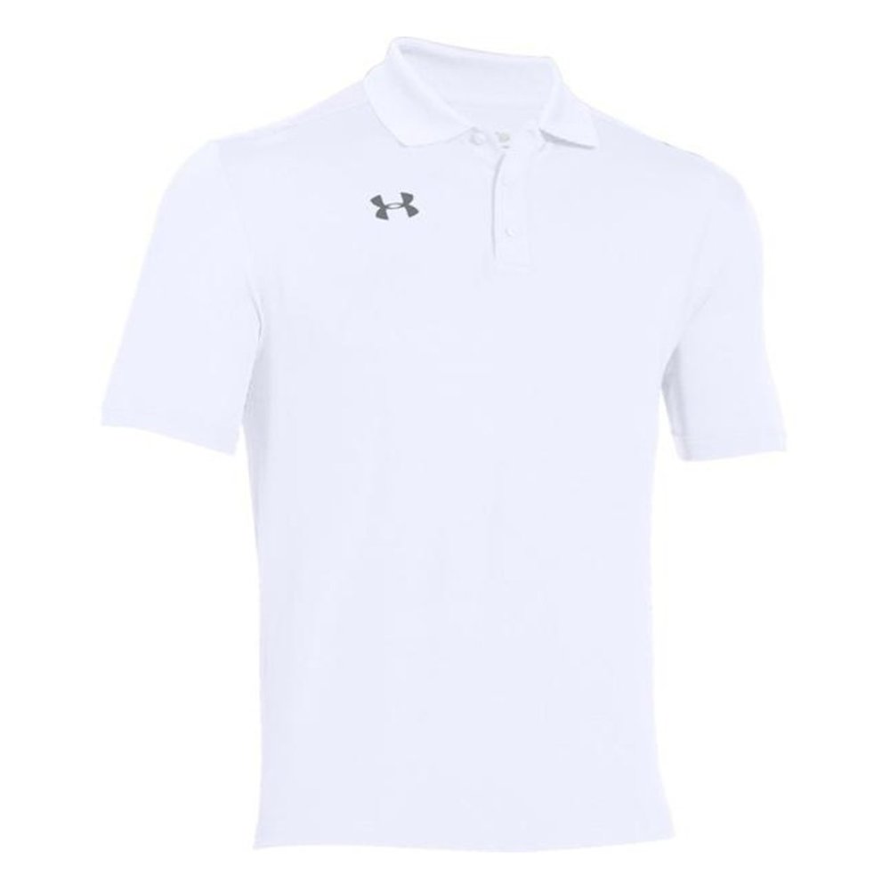 Men's Under Armour White Polo